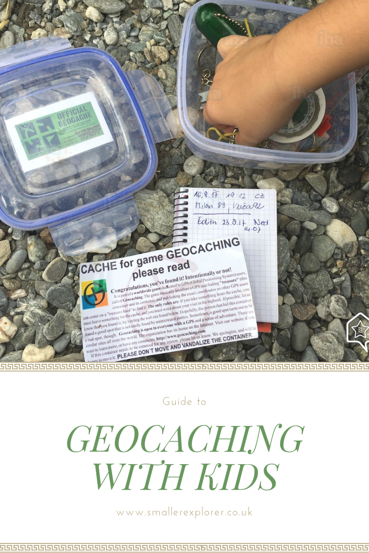 geocaching with kids